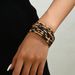 Ladies' Bracelet Versatile Multi Layer Leopard Print Design Leather Beaded Bracelet Versatile High End Bracelet_ipsvogv.com