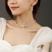 Women's Sterling Silver Jewelry Set - Sparkling Crystal Necklace, Earrings & Bracelet (3-Piece Gift Set)_ipsvogv.com