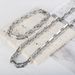 Women's Jewelry Set Fashion Classic Fashion Simple Design Square Corner Square Stainless Steel Chain Necklace Bracelet Jewelry Set_ipsvogv.com