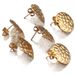 Stainless Steel DIY Irregular Round Square Earrings, Women's Temperament, Simple And Trendy Earrings_ipsvogv.com