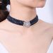 Personalized Choker Natural Ruby Lapis Lazuli Green Agate Sapphire S925 Sterling Silver Beaded Necklace_ipsvogv.com