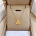 All Body 【 Titanium Steel 】 Laser Love Personality Extremely Simple Wind Furnace Real Gold Necklace Female Ins Internet 【 】_ipsvogv.com