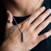 Mens Jewellery Rectangle Pendant Classic Width 2mm Stainless Steel K Chain Necklace For Men Jewelry Gift_ipsvogv.com