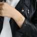 Women's Jewelry Copper Hot Style Love Ladies Stainless Steel Clavicle Bracelet Gold Plated Personalized Copper Niche Bracelet_ipsvogv.com
