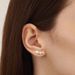 Women's Jewelry Arc Shaped Pearl Earrings Niche Light Luxury High End Design Fashionable And Elegant Earrings Versatile Earrings_ipsvogv.com