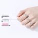 Mosang Stone Diamond Four Claw D Color 1 Carat Pure Silver Wedding Proposal Ring Men and Women as a Gift for Girlfriend_ipsvogv.com