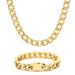 Men's Jewelry 10MM Diamond Studded Stainless Steel Cuban Chain Bracelet Personalized High Grade Titanium Steel Accessory Chain_ipsvogv.com