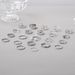 New Fashion Pearl Love Butterfly Chain With Hollow Cross Layered Openings 22 Piece Set Ring_ipsvogv.com