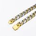 Men's Jewelry Single Sided Diamond Studded Cuban Necklace Jewelry Rock Hip Hop Full Diamond Zircon Collar Stainless Steel Men's Jewelry Set_ipsvogv.com