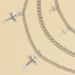 Fashionable Size Cross Pendant, Hip-hop Trend Circle, Geometric Three-layer Metal Pants Chain, Street Gender Free Style_ipsvogv.com