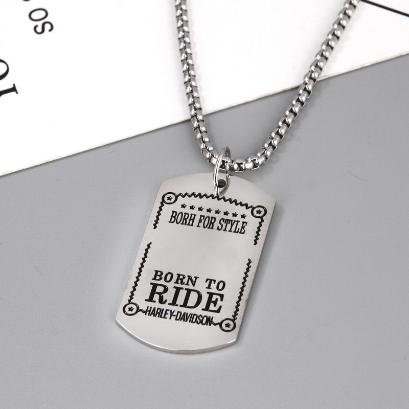 Men's Hip Hop Necklace Fashion Men's Korean Version Personalized Fashion English Brand OP Pendant Men's Pendant Street_ipsvogv.com