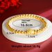 Vietnamese Sand Transport Pearl Pixiu Bracelet Copper Plated Fashion Men's And Women's Gold Bead Elastic Rope String_ipsvogv.com