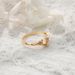 Aget * New Versatile Lucky Horseshoe Hollow Lace Silver Ring_ipsvogv.com