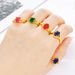 Vietnamese Sand Gold Diamond, Long-lasting Brass Accessory, Tourmaline Colored Opening Simulation Women's_ipsvogv.com