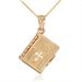 Instagram Trendy Hip-hop Personality Can Open Bible, Religion, Cross Necklace, Pendant_ipsvogv.com