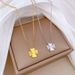 【 Full Body Titanium Steel 】 Lucky Grass Design Sense, Temperament, Personality, Extremely Simple, In Furnace Real Gold_ipsvogv.com