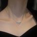 Light Luxury High-end Zircon Water Droplet Pearl For Women's Summer, Exquisite And Versatile Collarbone Chain,_ipsvogv.com
