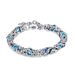 Klein Blue Bead High-End Design Heavy Metal New Bracelet For Men And Women Hip-Hop Punk Motorcycle Accessories_ipsvogv.com