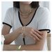 Punk Hip Hop Style Necklace Jewelry Set Jewelry Set Gold Double Snake Bone Chain Jewelry_ipsvogv.com