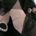 Electrocardiogram Anklet Women's Love ins Internet Celebrity Girl Sense Student Rose Gold Fresh Titanium Steel Color-free Foot Chain_ipsvogv.com