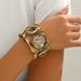 Small niche luxury style women's with personalized thread inlay design, versatile bracelet accessories_ipsvogv.com