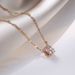 Waist Double Rowed Dia Necklace For Women Korean Version Sen Collar Chain Fashion Neckchain Pendant Jewelry_ipsvogv.com