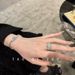 Luxurious Style Copper Ring With An Open Mouth, Natural Zircon, Men's French Style, Light Luxury, Niche Fashion,_ipsvogv.com