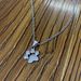 Popular Cute Animal Cat Claw Foot High Quality Copper Chain Alloy Pendant Footprint Necklace_ipsvogv.com