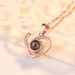 100 Words I You Language S Pure Silver Engraved Projection Necklace Love Memory Valentine's Day Gift For Women_ipsvogv.com