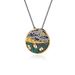 Jewelry Opal Topaz Pendant Girls Necklace Temperament High End Accessories S925 Sterling Silver New Necklace_ipsvogv.com