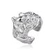 Unisex Jewelry Fashion Fashion Design Exaggerated Style Ring Girls Irregular Ins Cold Style Open Ring Jewelry_ipsvogv.com