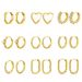 Women’s Jewelry Set Fashion Hot Sale Real Gold Brass Electroplating Light Luxury Style Geometric Earrings High End Earrings Set_ipsvogv.com