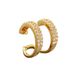S925 Sterling Silver Ear Bone Clip New Geometric Light Luxury Women's Niche Retro Earrings_ipsvogv.com