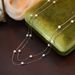 S Pure Silver Starry Sky Double Layered Pearl Necklace For Women, Light Luxury, Niche, High-end Feeling, Autumn And_ipsvogv.com