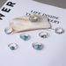 Hot Selling Jewelry, Fashionable Bohemian Style Turquoise Rose Totem, 7-piece Set Of Rings For Women_ipsvogv.com
