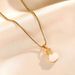 New White Jade Pith Money Blessing Bag Necklace Female Fashion Luxury Titanium Steel Bone Chain Jewelry_ipsvogv.com