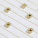 Natural Haoshi With A Simple And High-end Feel. 12 Birthstone Versatile Girls' Jewelry Heart-shaped Boutique Necklace_ipsvogv.com