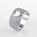 Cao Shi's Autumn New Recommendation: Exquisite Hollow Heart Copper Set Zircon Women's Ring Fashion Accessories_ipsvogv.com
