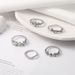 Hot Selling Fashion Micro Set Diamond Leaf Five Pointed Star 5-piece Combination Ring For Women_ipsvogv.com