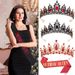 Noble Black Gemstone Diamond Bridal Headdress Alloy Crown Wedding Headdress Hair Accessories Banquet Evening Hair Crown_ipsvogv.com