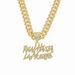 INS Hip Hop Alloy Necklace Exaggerated Full Diamond Letter Pendant Personalized Trendy Brand Accessories_ipsvogv.com