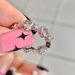 Niche Design Love Pink Diamond Zircon For Women With High Grade Sense Instagram Cool And Light Luxury Exquisite Index_ipsvogv.com