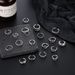 18 Piece Set Of Open Leg Rings With Heart-shaped Stars, Moon, Starfish, Eye Patterns, And Embellishments_ipsvogv.com