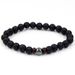 Same Style Shining Stone Volcanic Stone Black Iron Stone Bracelet Couple Bracelet Personality Bracelet_ipsvogv.com