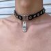 Leopad Head Zippe Necklace, Haajuku Gothic Subcultue, Niche Design, Vesatile Neck Stap, Punk Hip-hop Leathe_ipsvogv.com