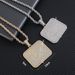 New Style Personality Small Square Letter Fashion Gold Inlaid Hip-Hop Hook Pendant_ipsvogv.com