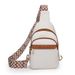Hot Single Shoulder Crossbody Bag For Women Simple And Fashionable Casual Motorcycle Bag Women's Texture PU Women's Chest Bag_ipsvogv.com