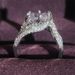 Online celebrity new classic six claw luxury group set ring popular women's ring r7851_ipsvogv.com