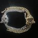 New Nordic Mythology Personality Trend Wolf Head Double Layer Elegant Men's Dominant Bracelet_ipsvogv.com