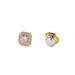 Men's Jewelry Hip Hop 8MM Round Zirconium Snowflake Cross Rock Sugar No Ear Piercing Strong Magnetic Earrings Trendy All Match Earrings_ipsvogv.com